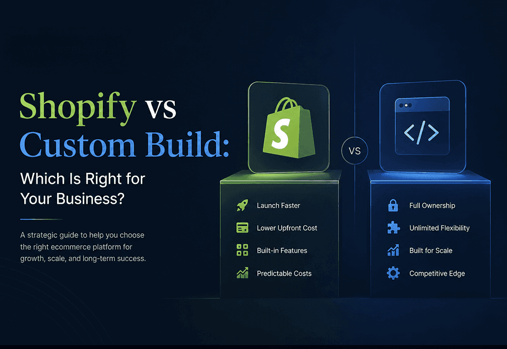 Shopify vs Custom Build: Which Is Right for Your Business?