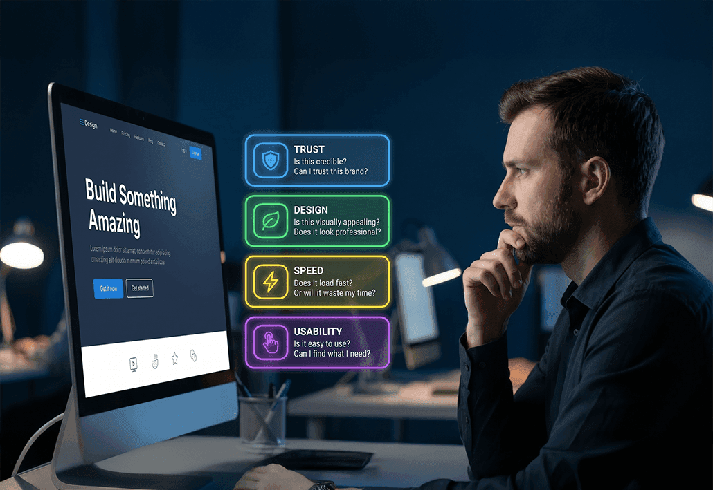 The Psychology of Website Design: Why Users Click or Leave