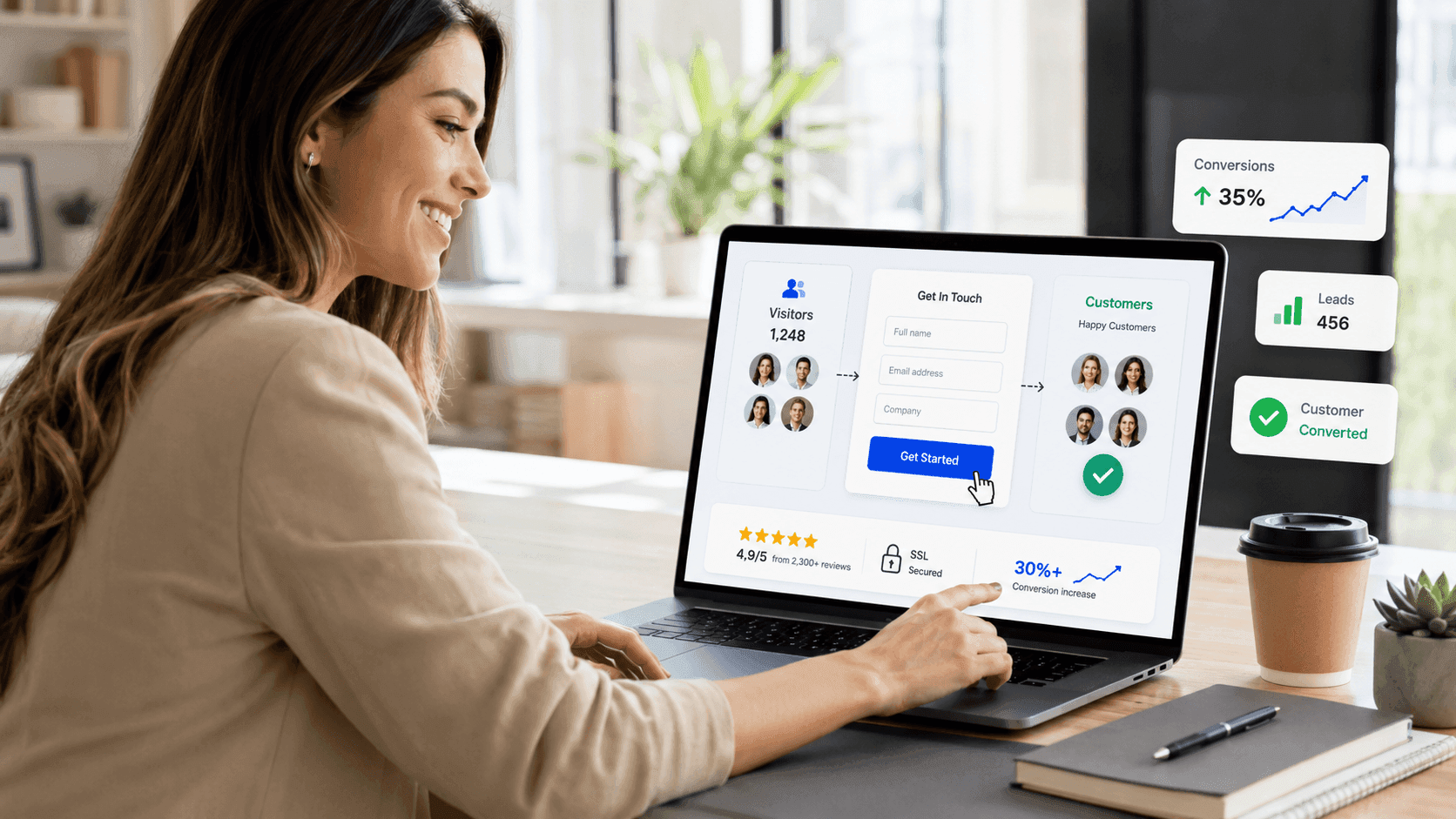 How to Design a Website That Converts Visitors into Customers