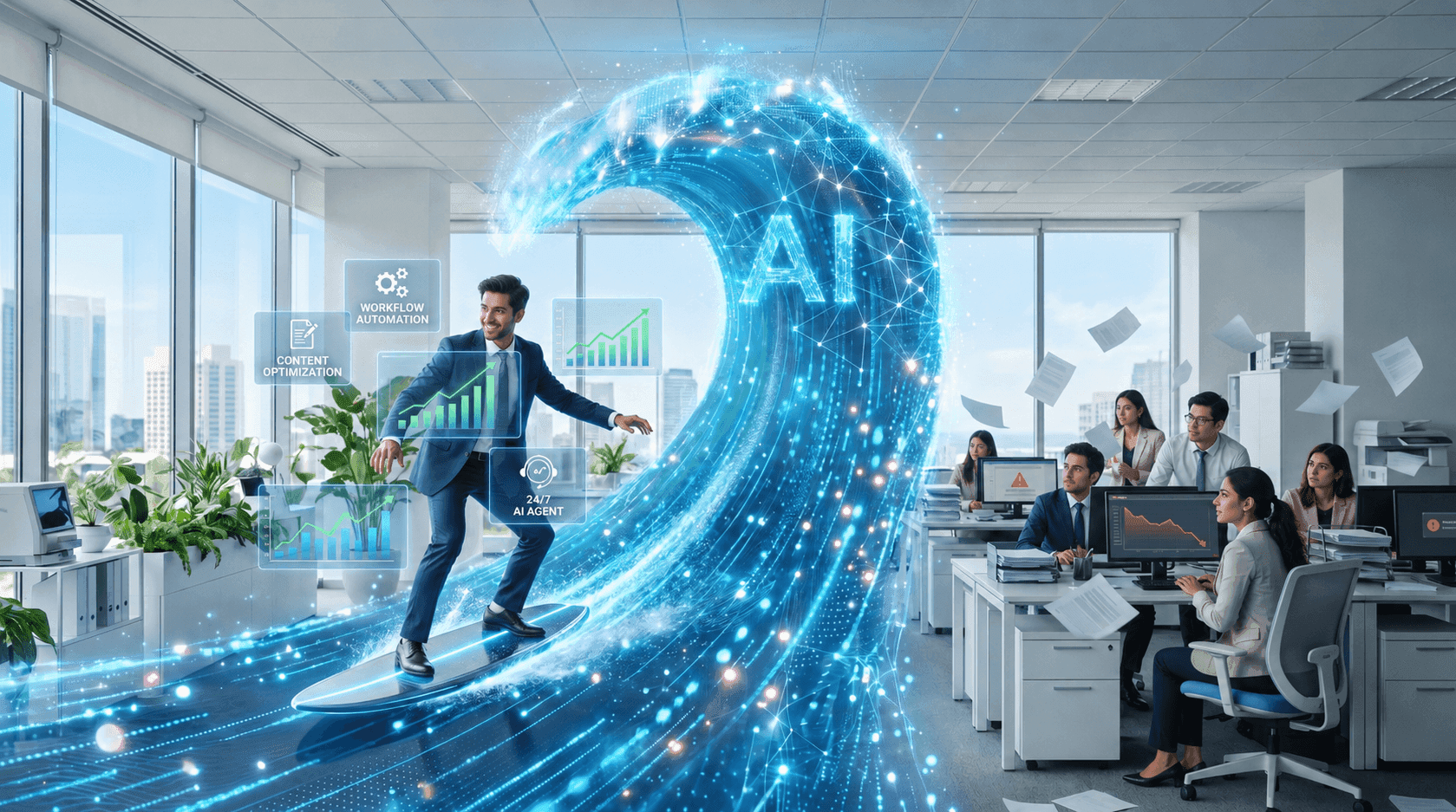 The AI Wave Is Here: Are You Riding It or Getting Crushed by It?